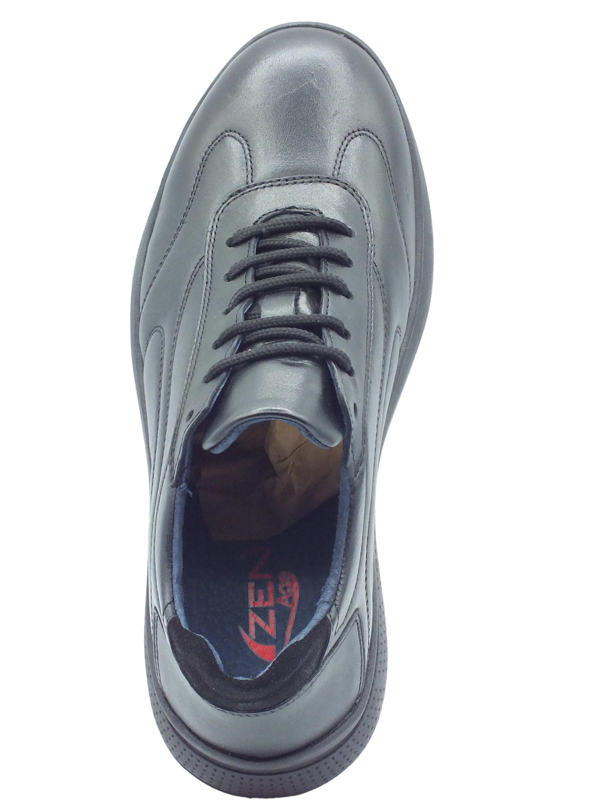 Zen Zen 779055 Nero Scarpe Spotive per Uomo in pelle flex light eco friendly memory Nero