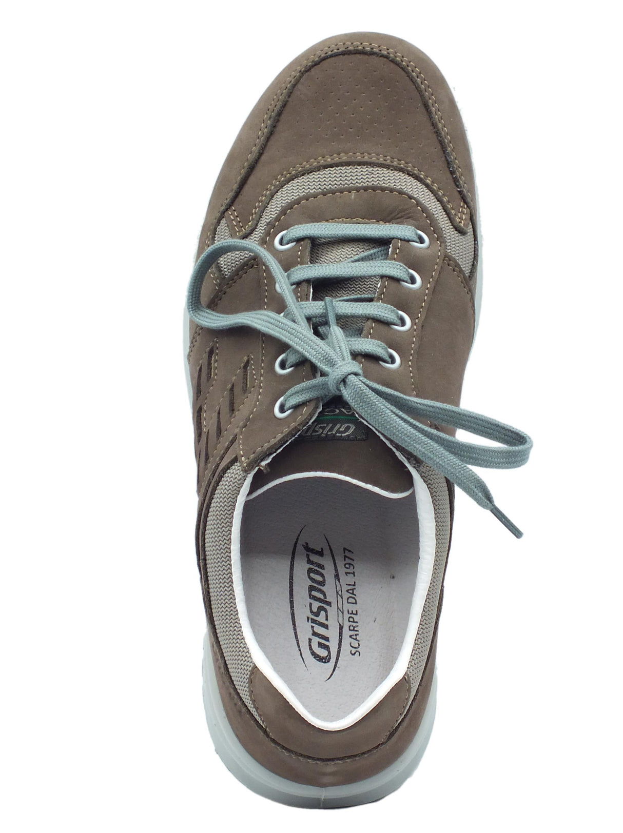 Grisport Grisport Active 43005S44 Visone Soft Leggero Scarpe per Uomo nabuk tessuto fondo antistatico Visone