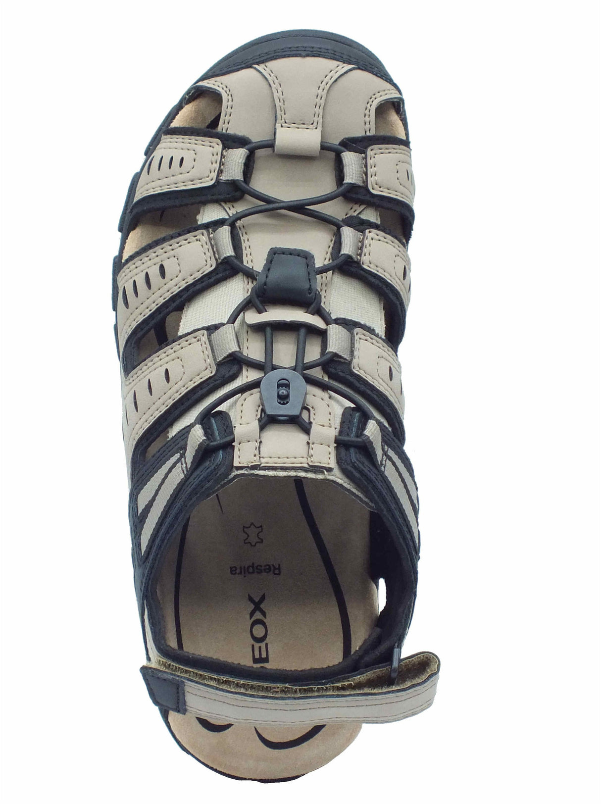 Geox Geox Sandali Uomo U4524C Strada Lt Taupe sintetico beige Taupe