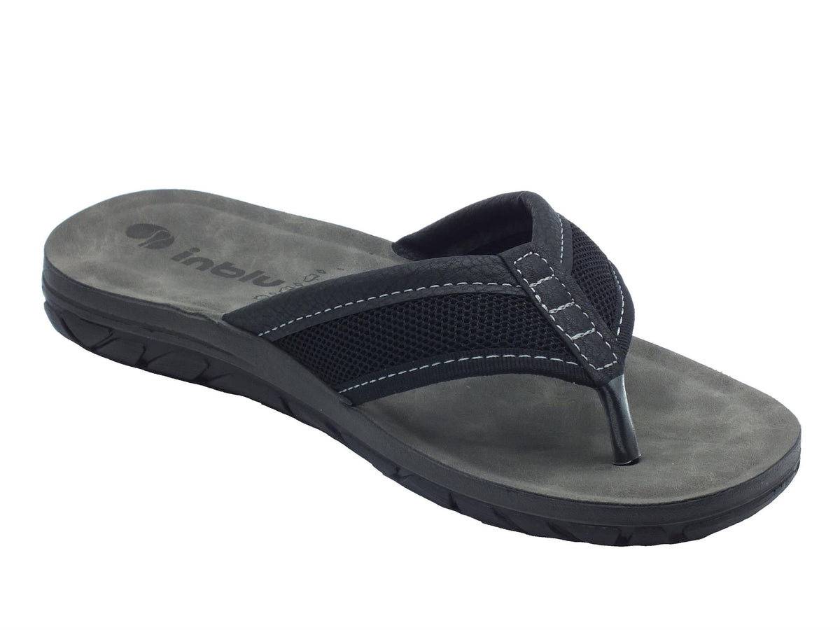 InBlu InBlu Infradito Uomo VT000001 Nero sintetico nero Nero