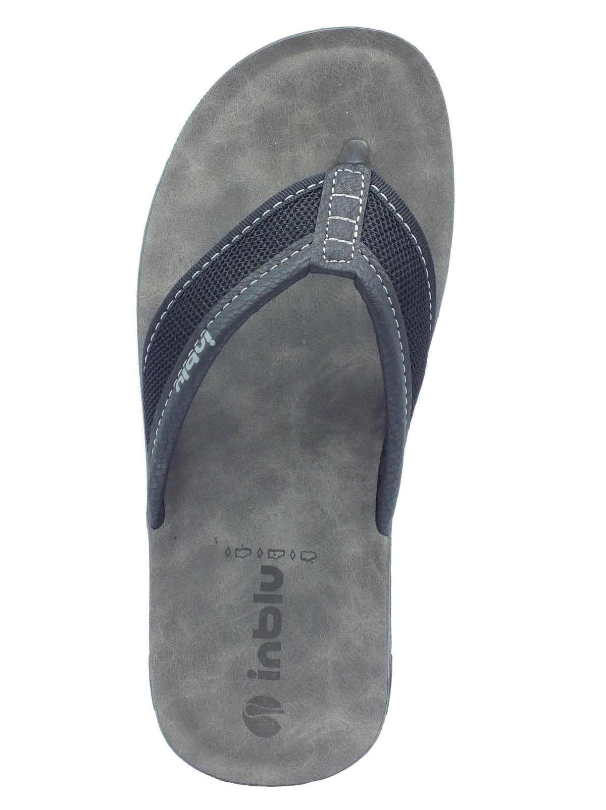 InBlu InBlu Infradito Uomo VT000001 Nero sintetico nero Nero