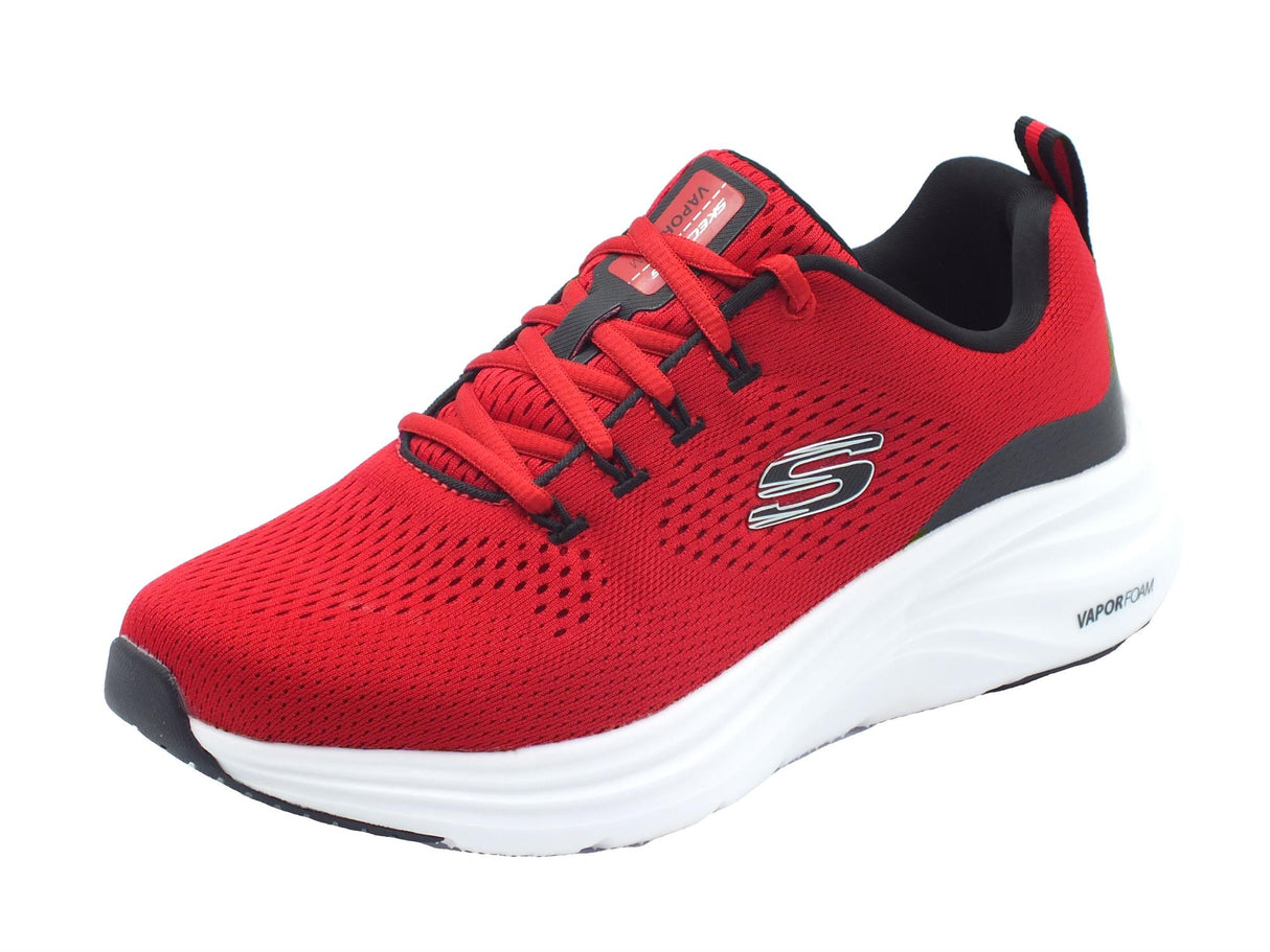 Skechers Skechers 232625 Vapor Foam Red Black Scarpe Sportive per Uomo in tessuto rosso Red Black