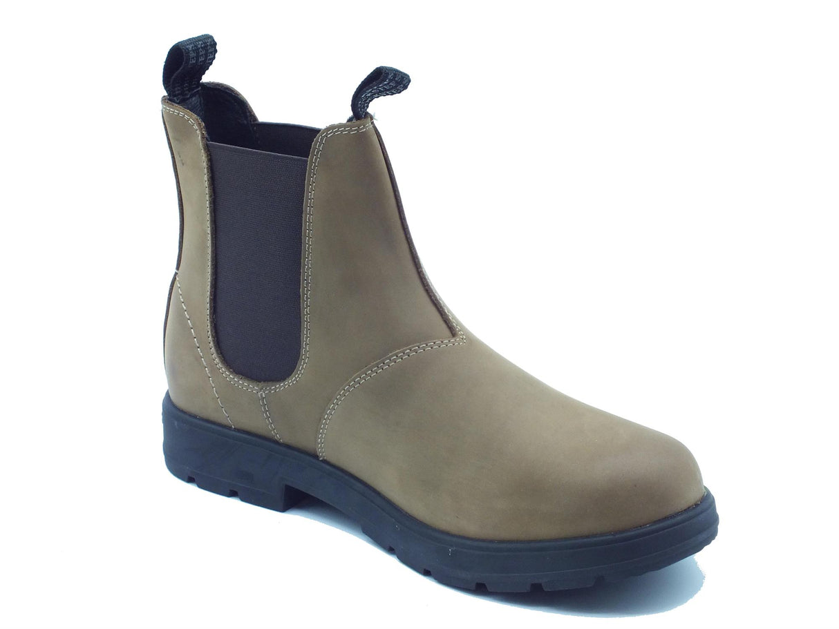 Docksteps Docksteps DSM130211 Jasper Brown Scarponcini Beatles per Uomo in pelle marrone Brown