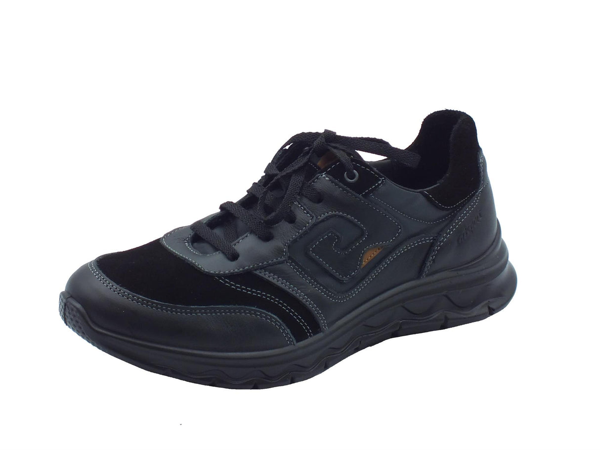 Grisport Grisport 44500T10 Nero Touch Scarponcini per Uomo in pelle e nabuk Nero Touch