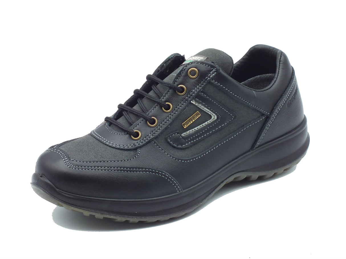 Grisport Grisport Active 86010V Nero Oliato Scarpe Antistatiche per Uomo in pelle Nero Oliato