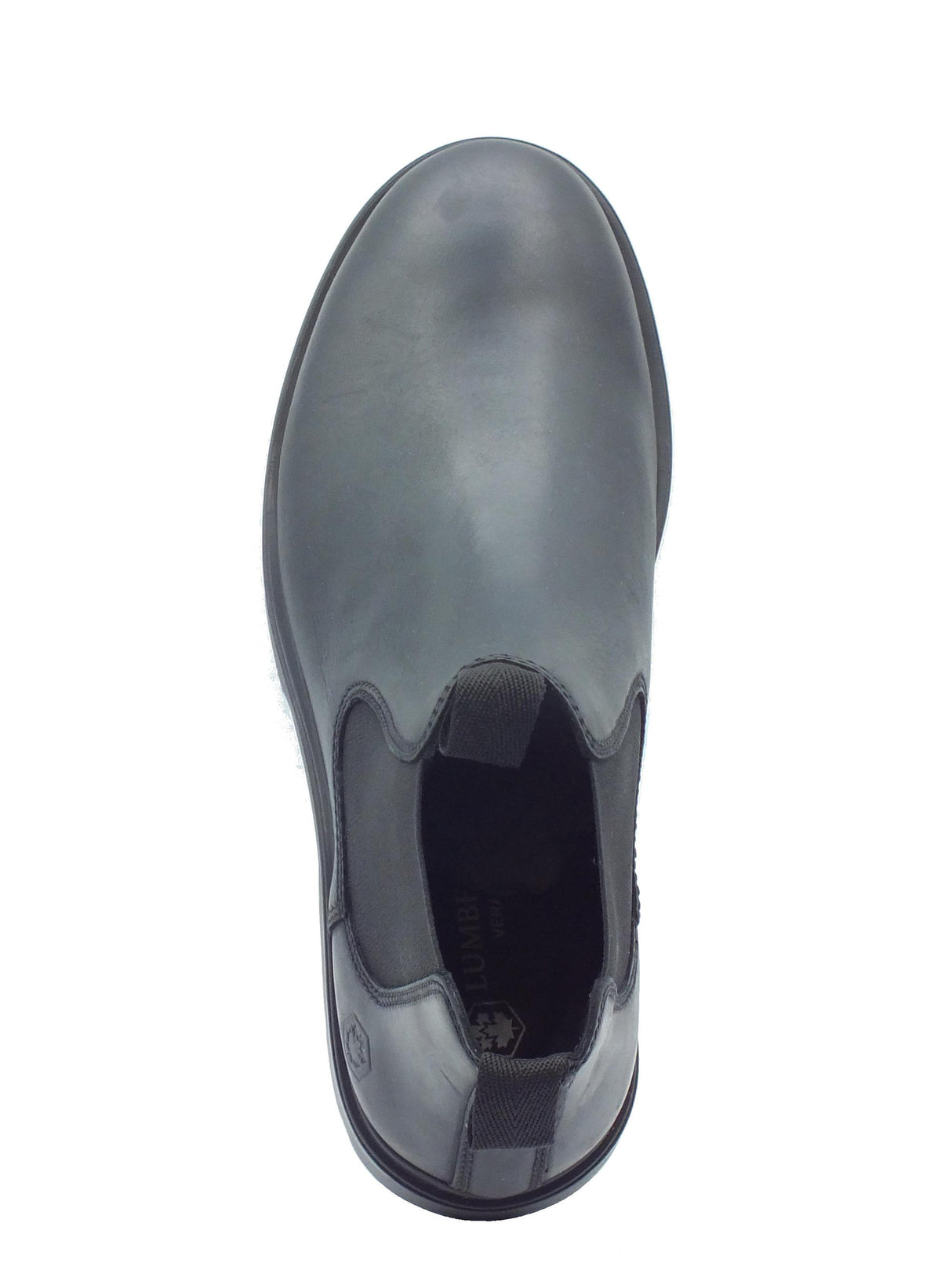 Lumberjack Lumberjack Charlie 102217639 Black Scarponcini beatles per Uomo in pelle Nero