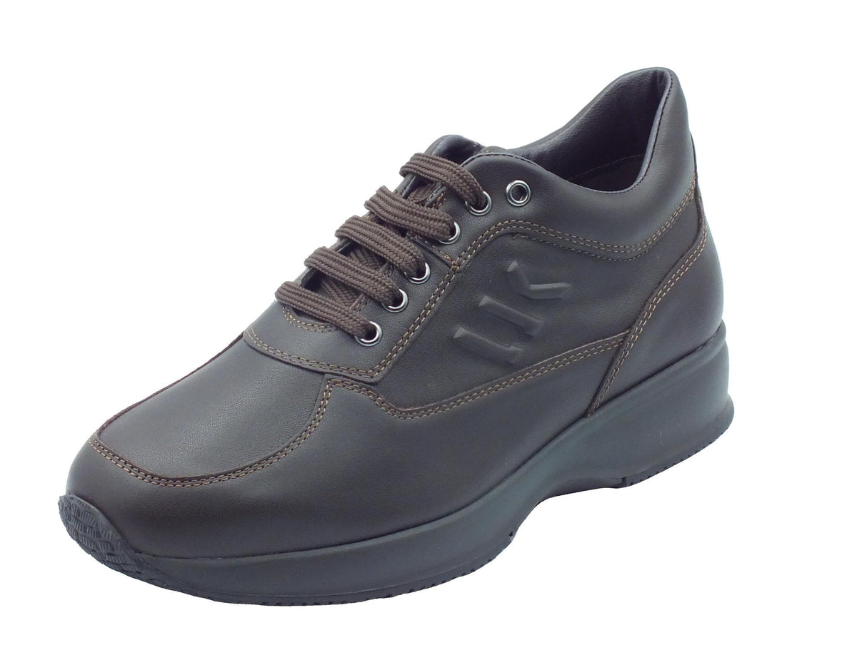 Lumberjack Lumberjack Raul SM01305 Coffee Scarponcini per Uomo in pelle testa di moro Coffee