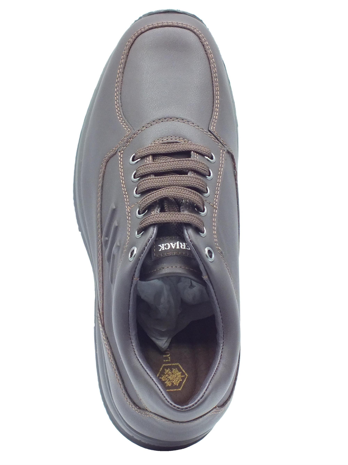 Lumberjack Lumberjack Raul SM01305 Coffee Scarponcini per Uomo in pelle testa di moro Coffee