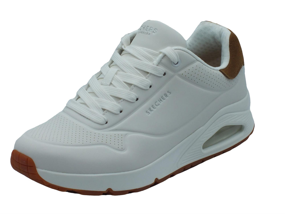 Skechers Skechers Street Los Angeles 183004 Suited On Air White Scarpe Sportive per Uomo in sintetico White