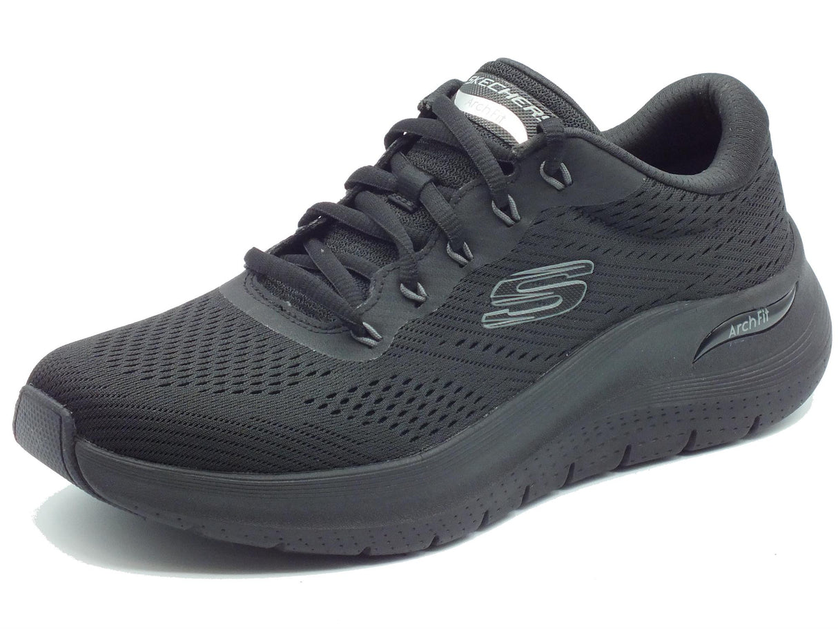 Skechers Skechers 232700 Arch Fit Black Scarpe sportive per Uomo in tessuto nero Black