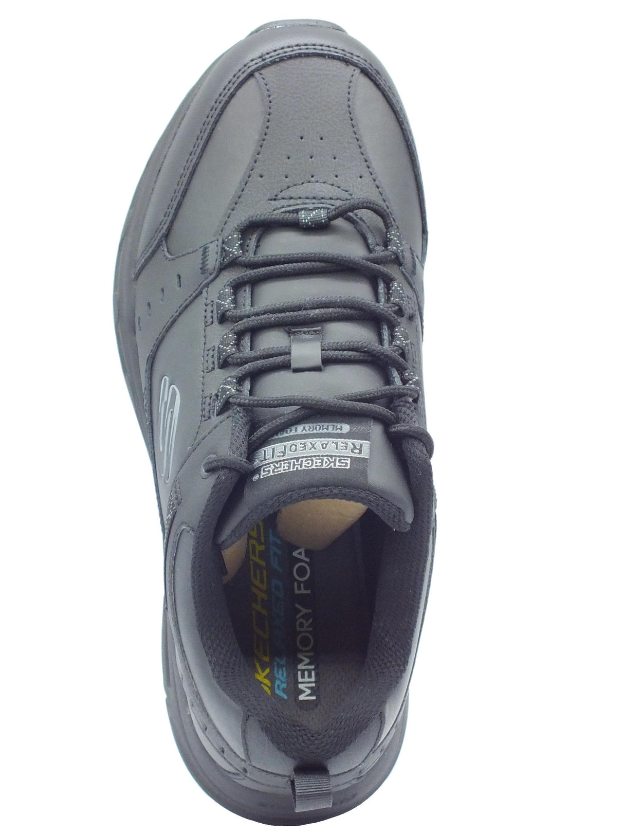 Skechers Skechers 51896 Redwick Black Scarpe Sportive per Uomo in pelle e sintetico nero Black