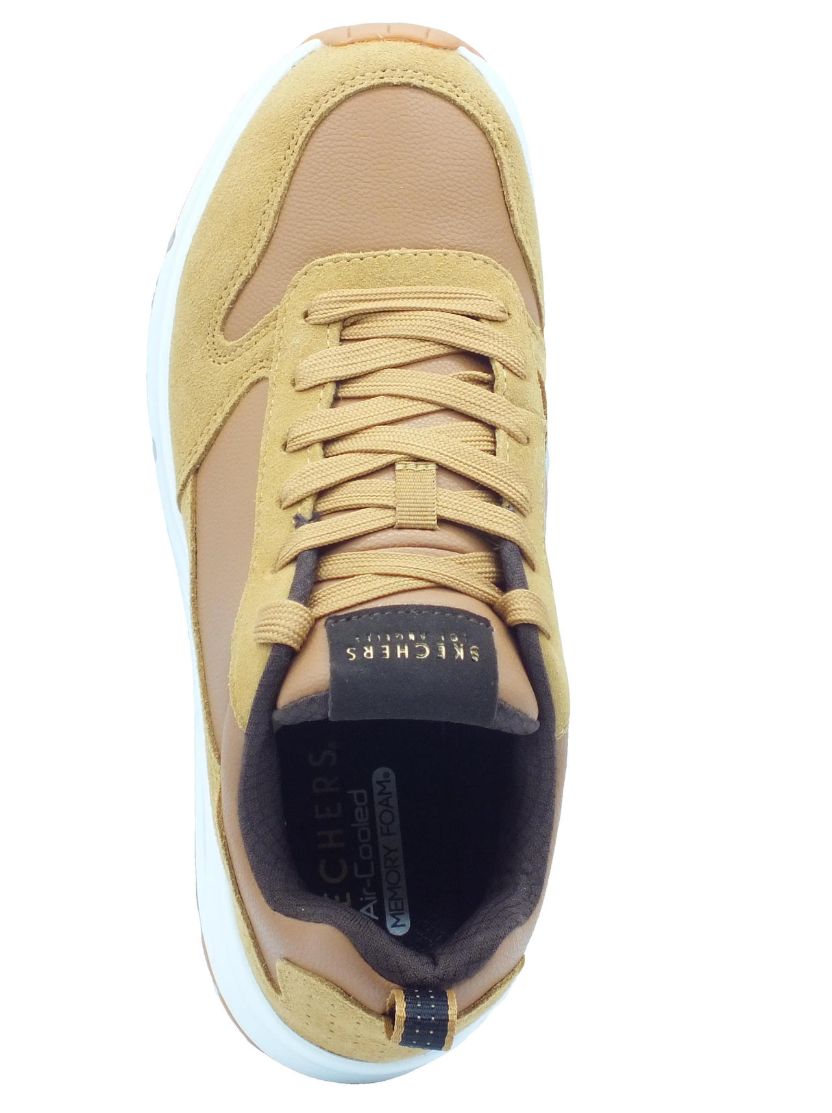 Skechers Skechers Street Los Angeles 52468 Stacre Whiskey Sneakers per Uomo in pelle marrone Whiskey