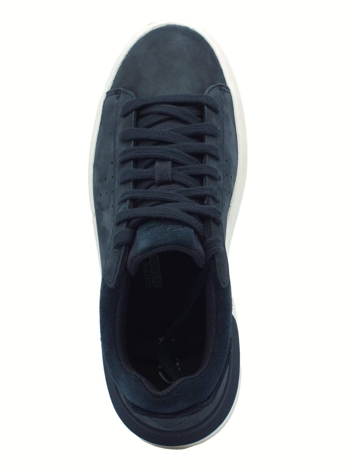 Clarks Clarks Courtlite2 Run Navy Nubuck Sneakers Sportive per Uomo in nabuk blu scuro Navy