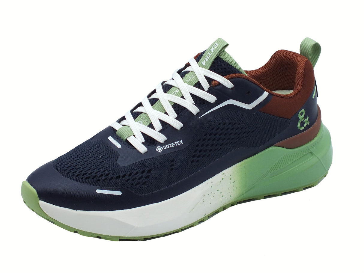 EXTR4 Extr4 7700033 Nylon Blue Scarpe Sportive per Uomo in tessuto Goretex con foam Nylon Blue