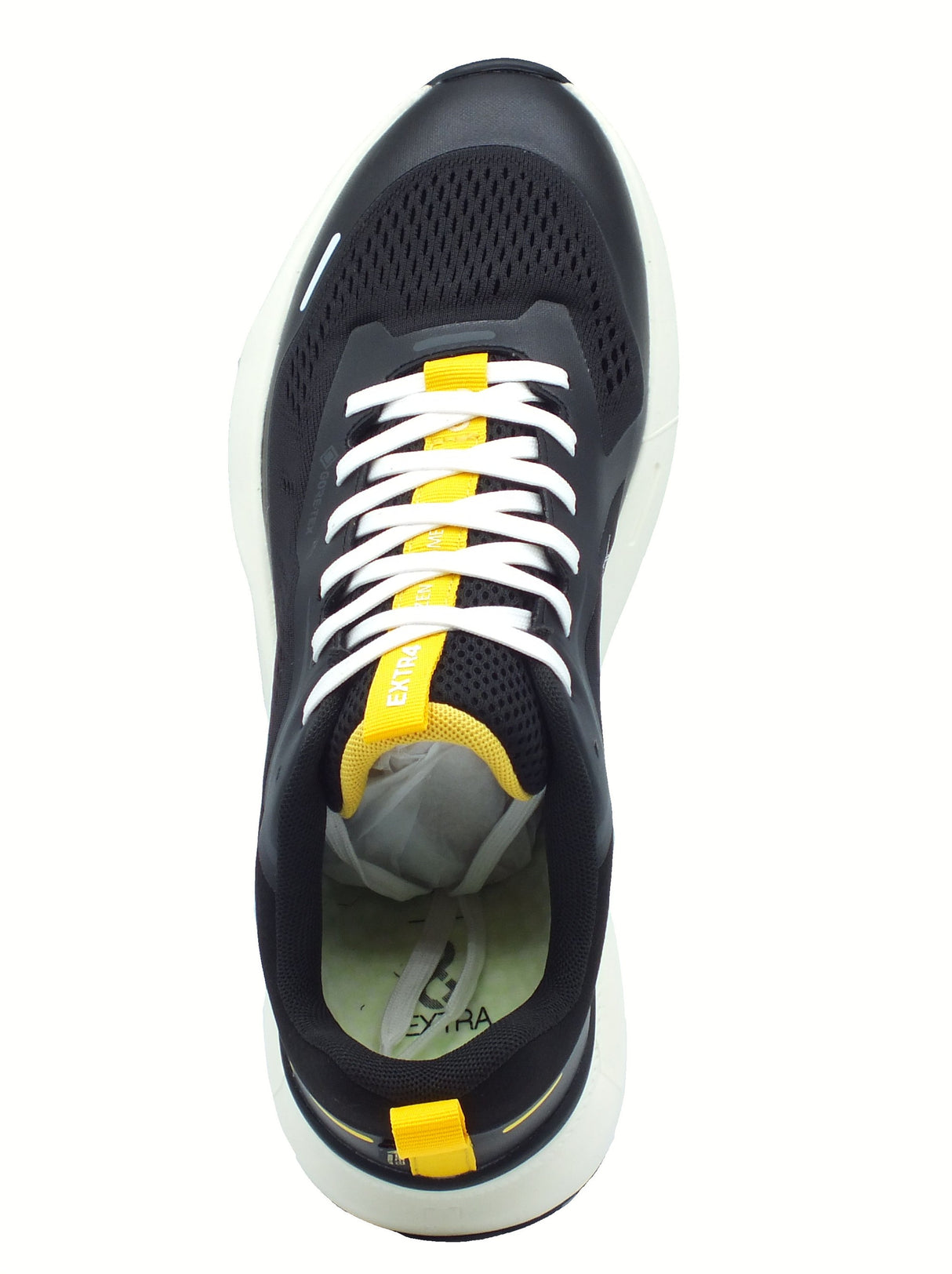 EXTR4 Extr4 7700044 Nylon Nero Scarpe Sportive per Uomo in tessuto Goretex con foam Nero