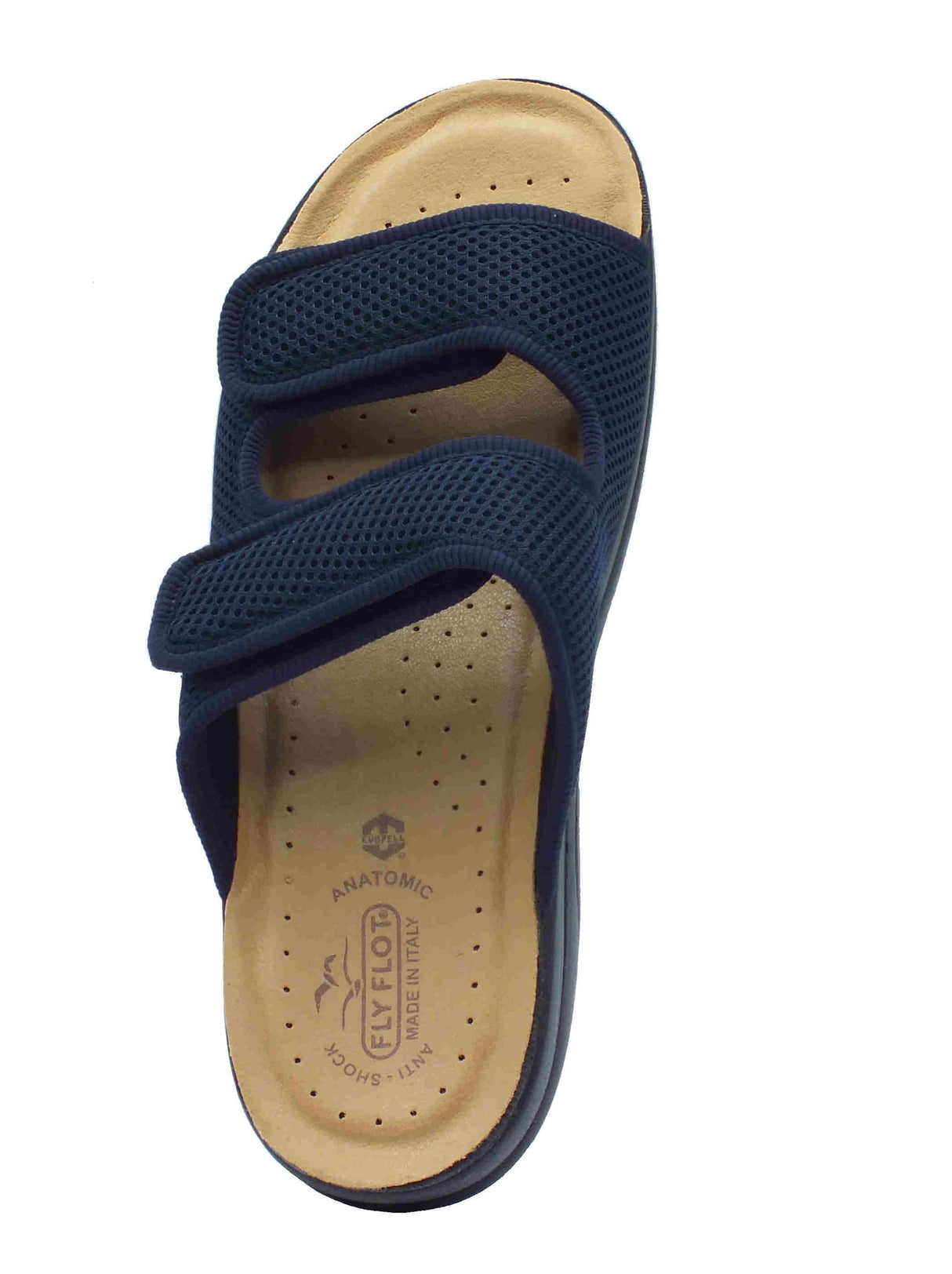 Fly Flot Fly Flot S5 143 FB Aldeno Blu Ciabatte per Uomo in tessuto con sottopiede anatomico Blu