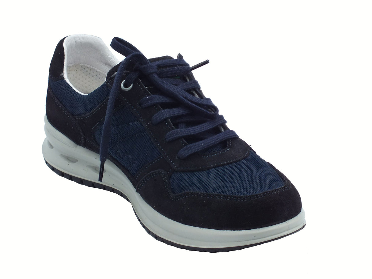 Grisport Grisport Scarpe Uomo 43041V48 Blu Scuro Vesuvio pelle blu Blu Scuro