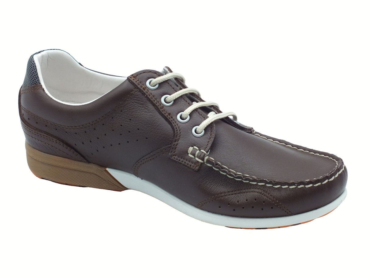 Grisport Grisport 43209O12 Wood Oliato Scarpe per Uomo in pelle testa di moro Wood Oliato