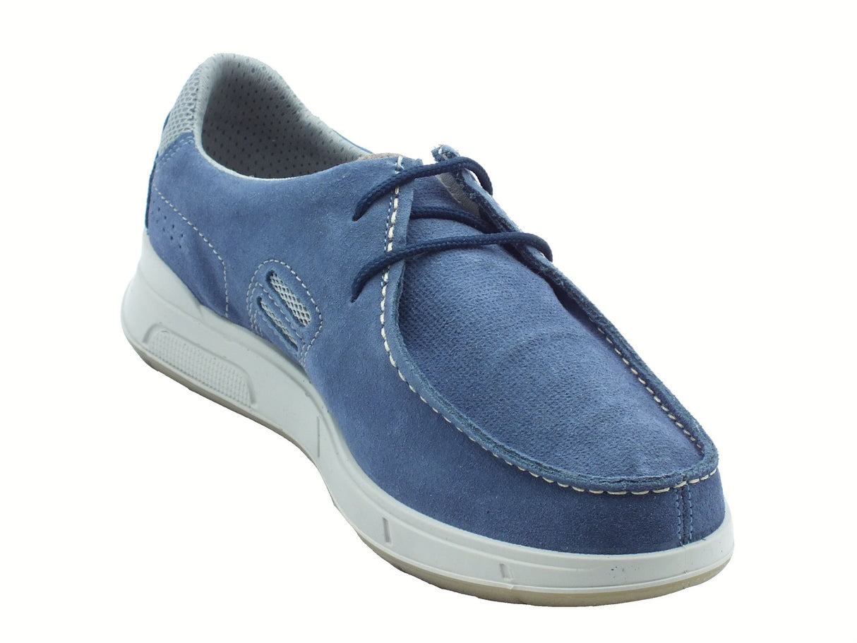 Grisport Grisport 44605M16T Oceania Scarpe Active ABS per Uomo in nabuk blu e tessuto blu