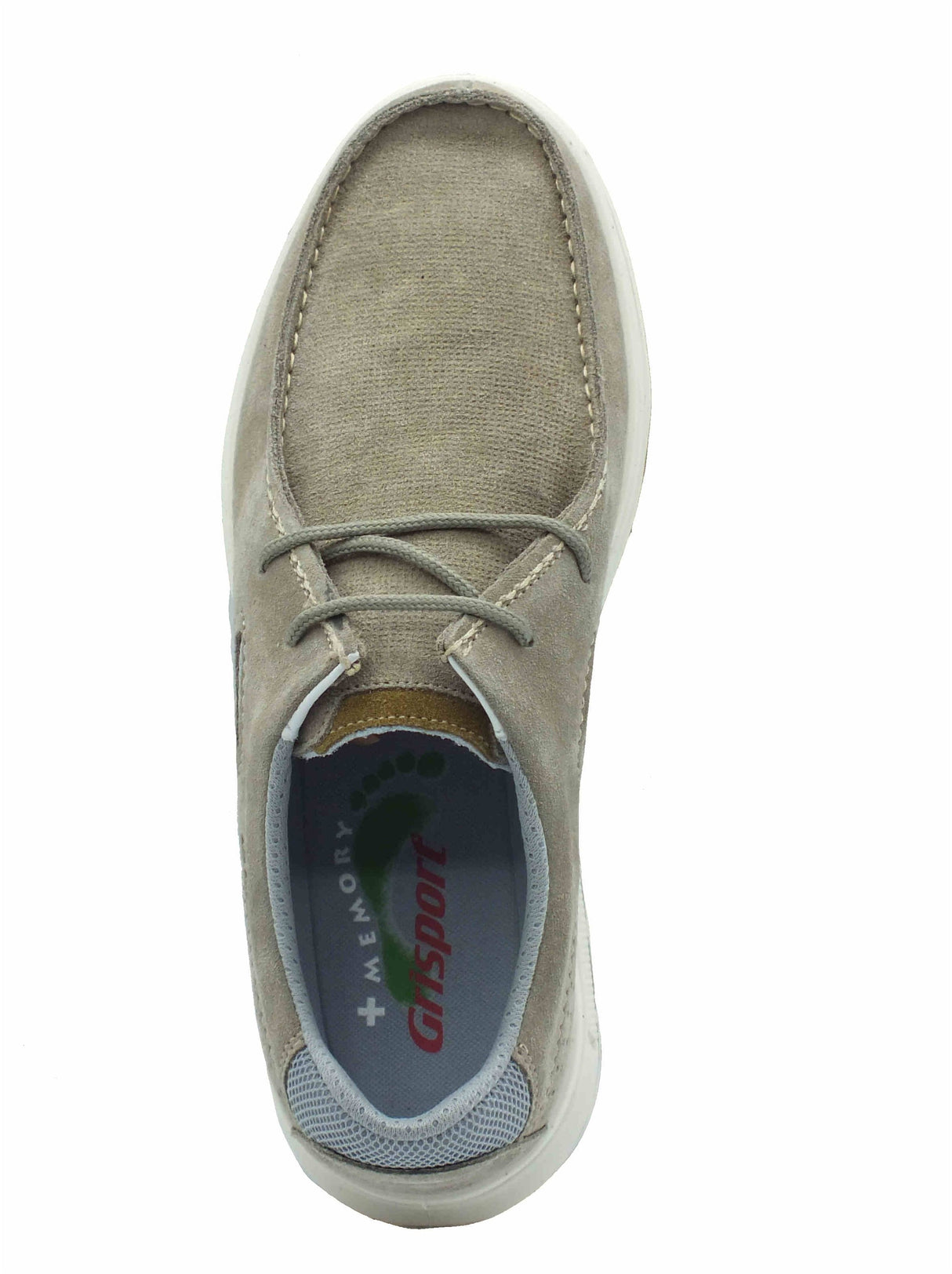 Grisport Grisport Active 44605M15T Asparago Velour Scarpe per Uomo in nabuk e tessuto Asparago Velour