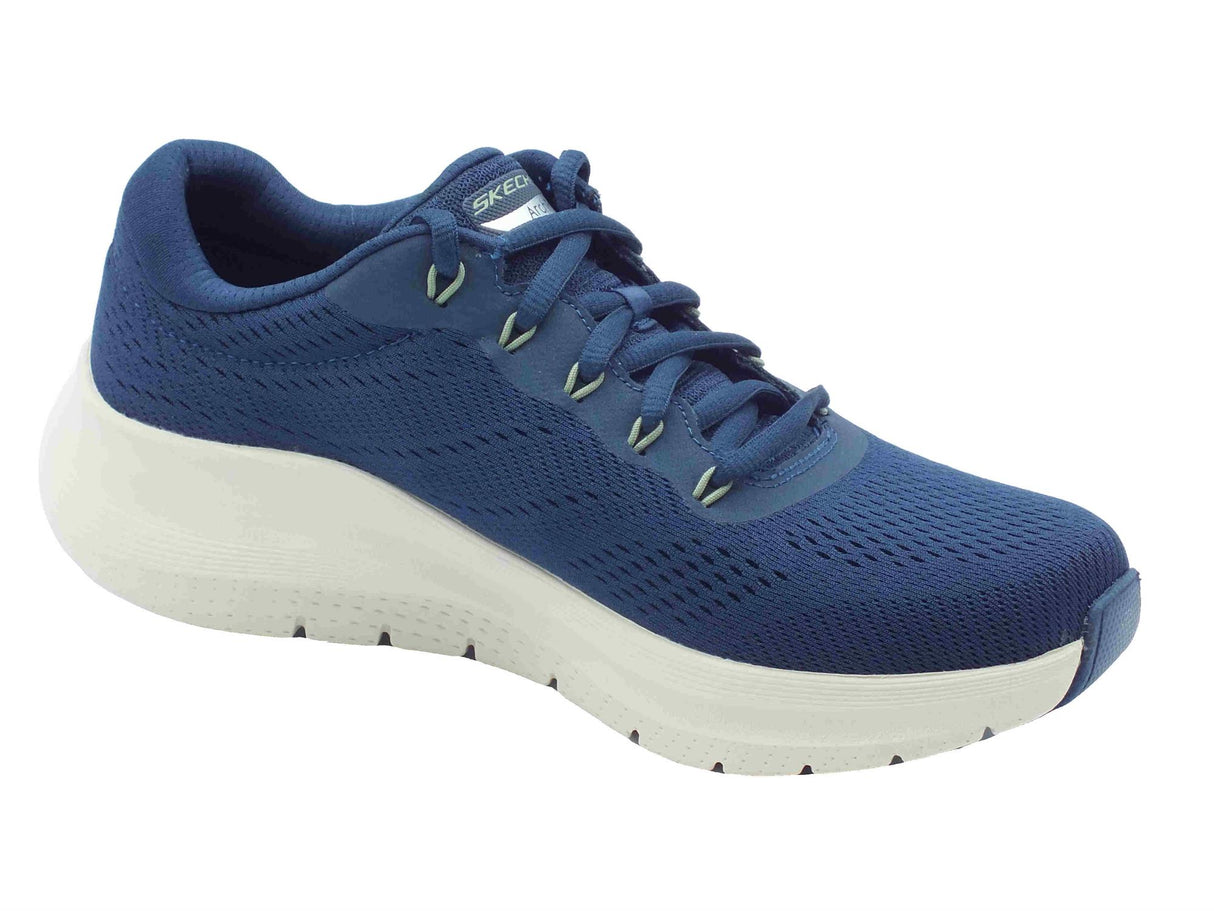 Skechers Skechers 232700 Arch-Fit 2.0 Navy Scarpe Sportive per Uomo in tessuto Navy
