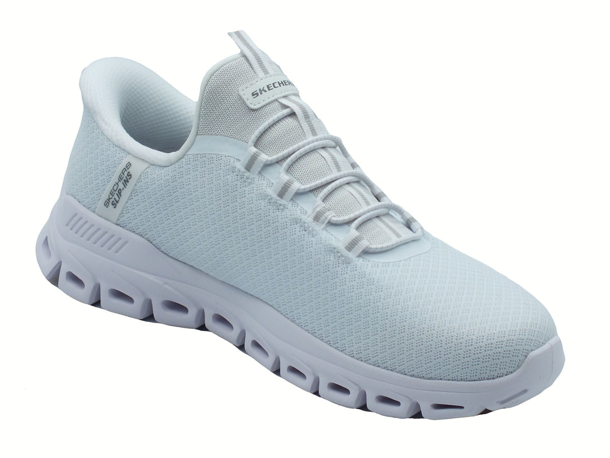 Skechers Skechers Mocassini Uomo 233010 Glide Step Noxus White sintetico bianco White