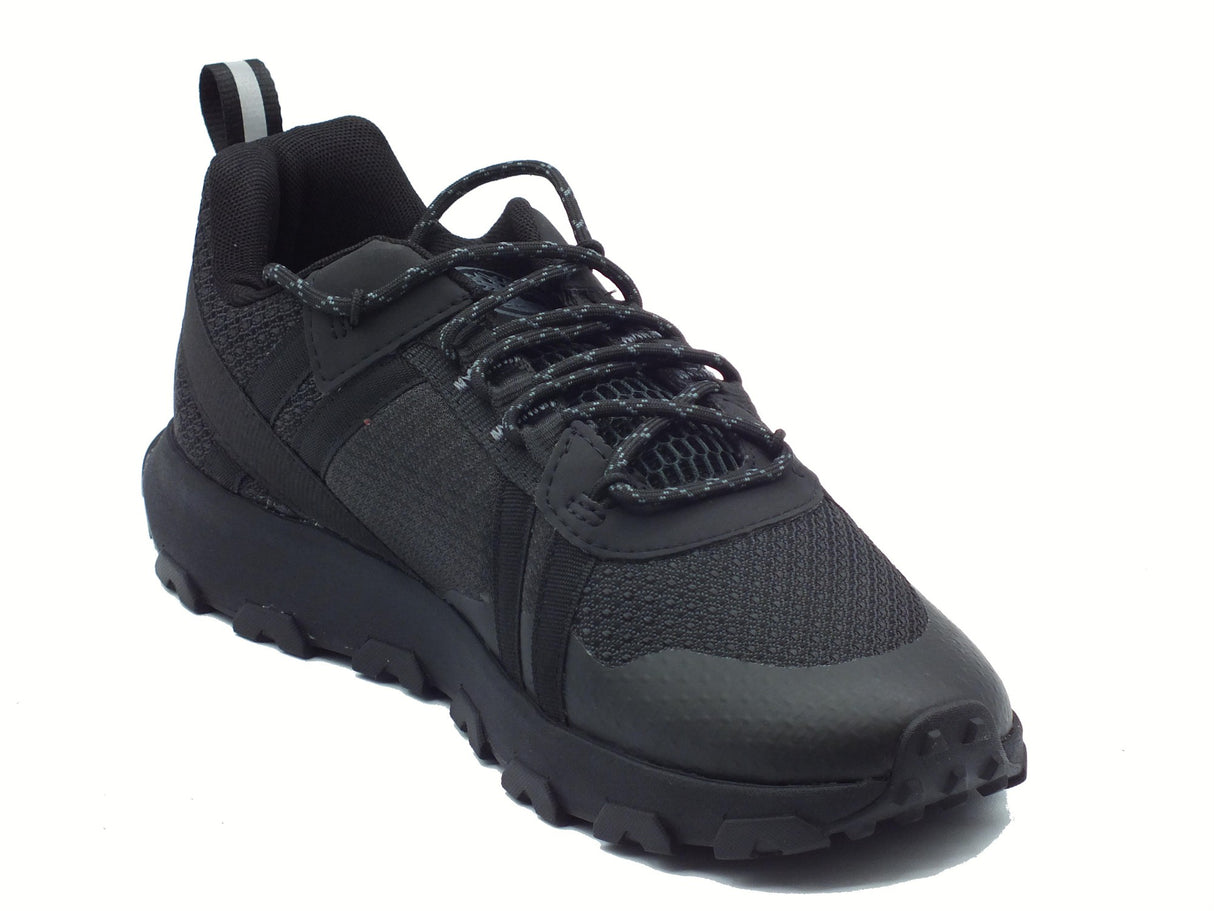 Timberland Timberland 0A6BS1 Winsor Trail Black Mesh Sneakers Sportive per Uomo in tessuto nero nero