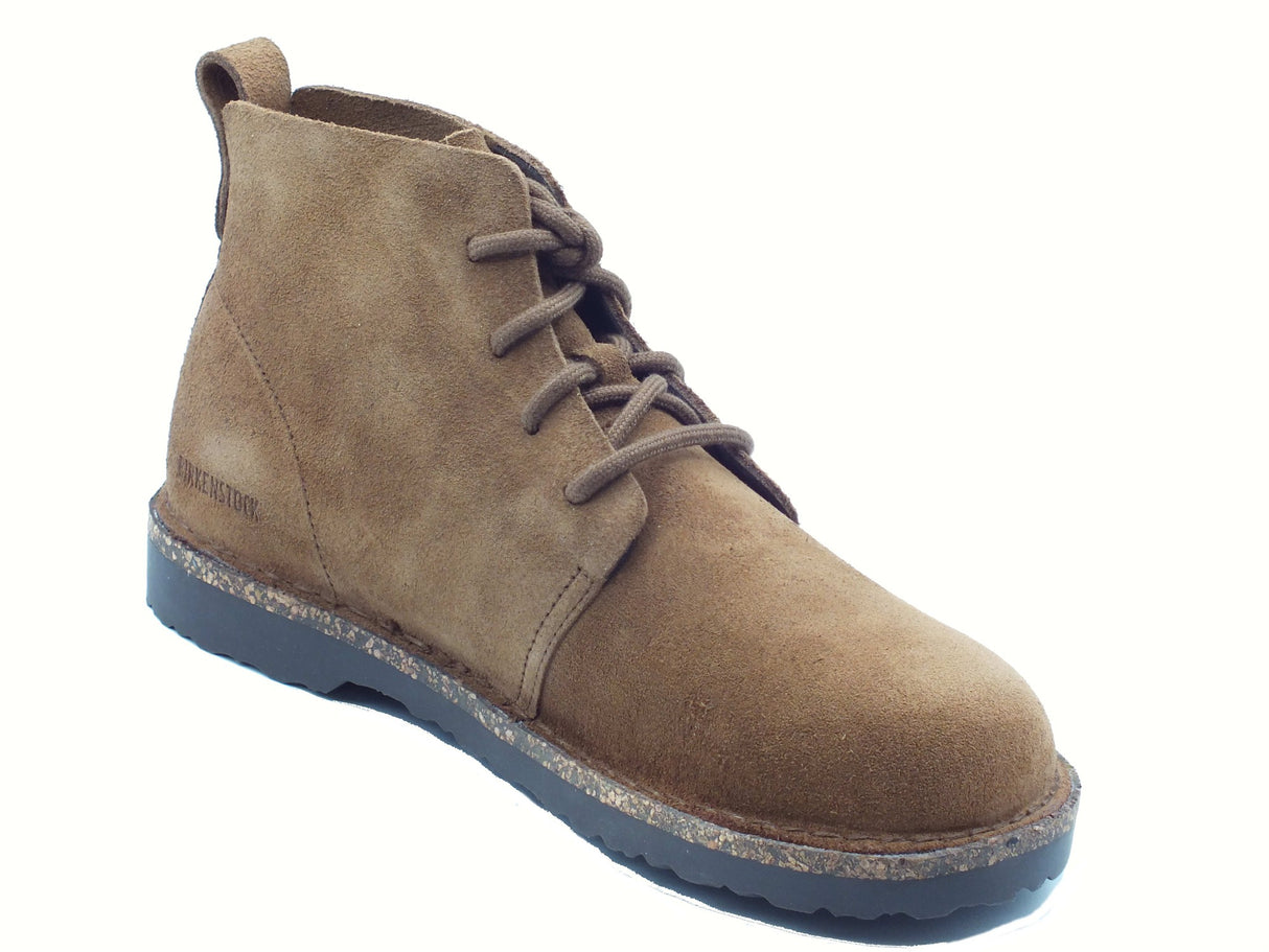 Birkenstock Birkenstock 1030088 Uppsala Mid Dark Tea Scarponcini per Uomo in camoscio Dark Tea