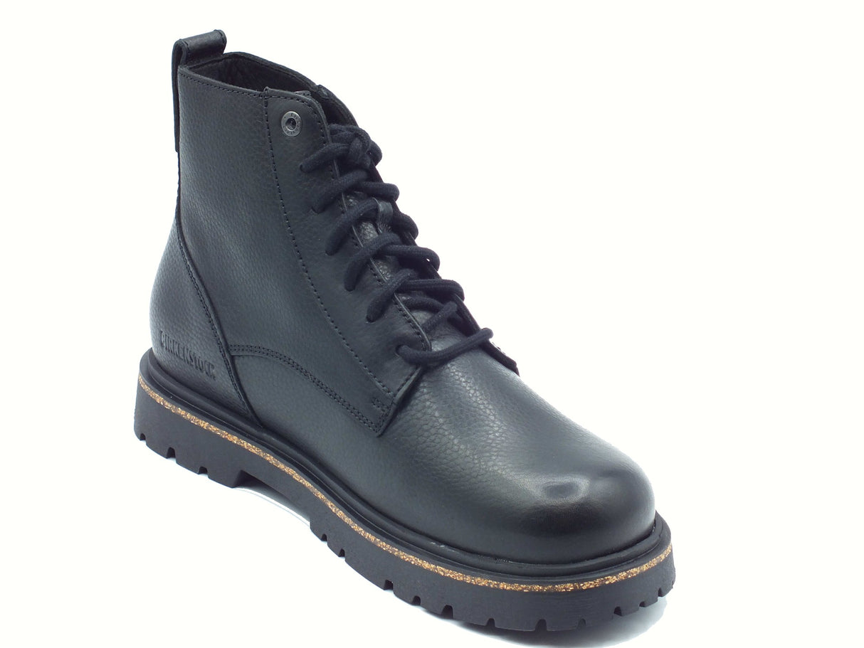 Birkenstock Birkenstock 1030756 Highwood Lace Mid Black Scarponcini per Uomo in pelle Black