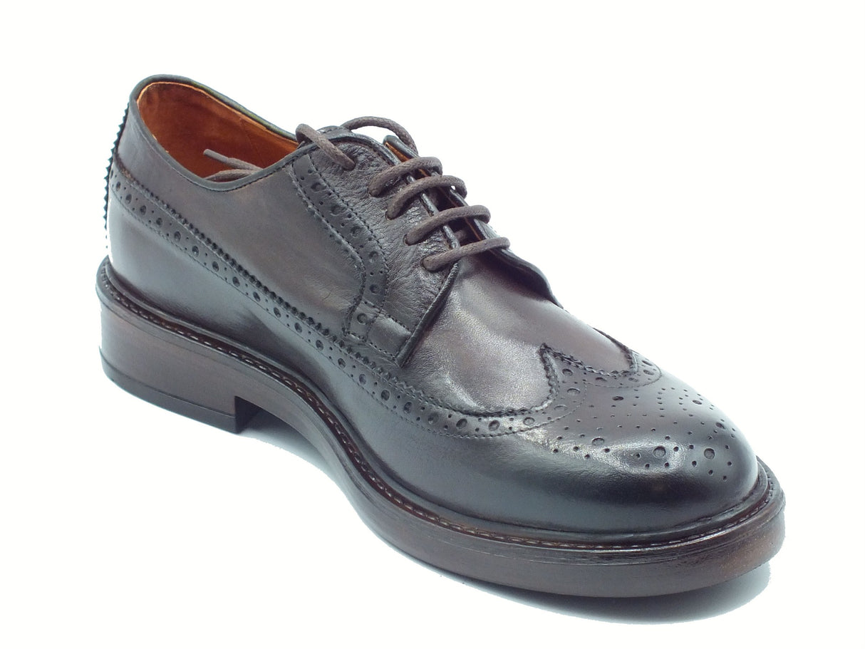 Exton Exton 9820 Soft Castagno Scarpe Eleganti per Uomo in pelle Castagno