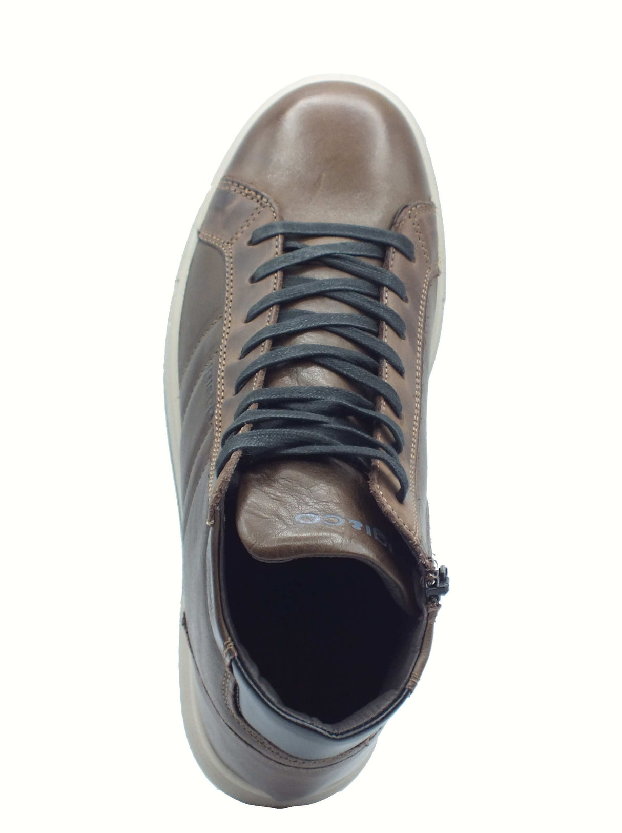 Igi&Co Igi&Co 8635500 Vitello Rag Caffè Scarponcini Sneakers per Uomo in pelle Caffè