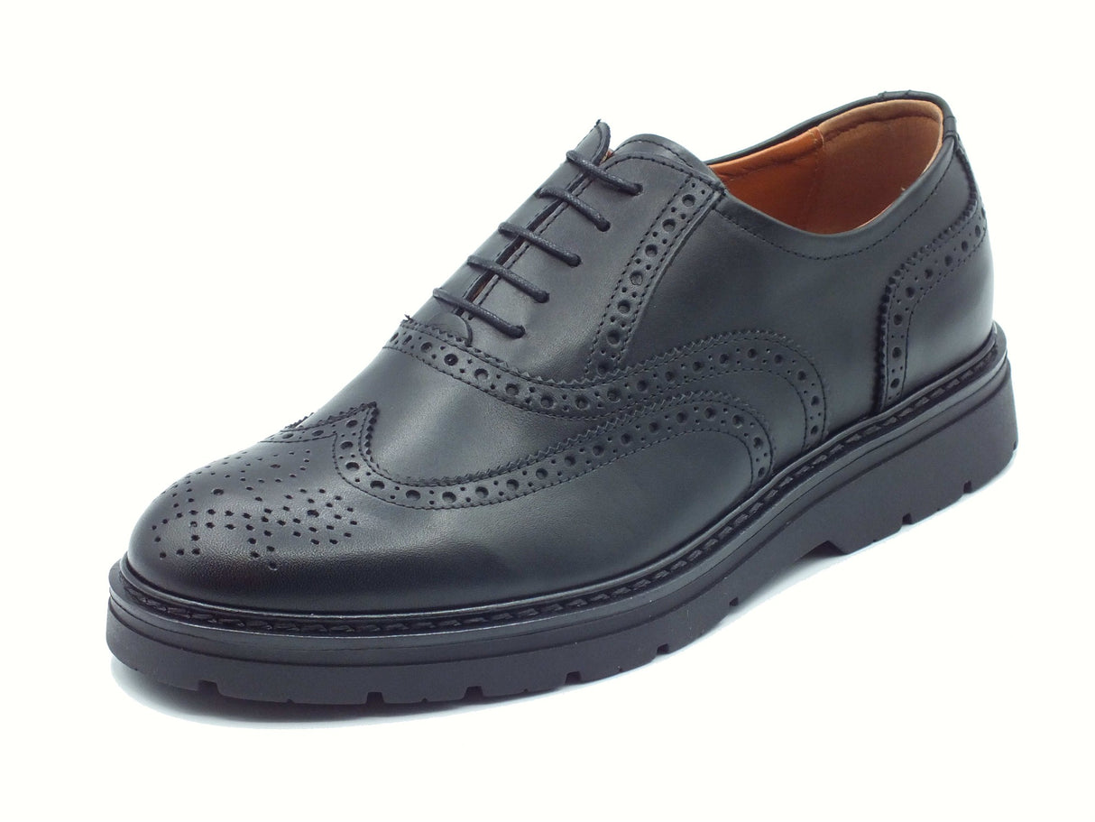 Nero Giardini NeroGiardini I500820 Ilcea Nero Scarpe eleganti per Uomo in pelle duilio Nero