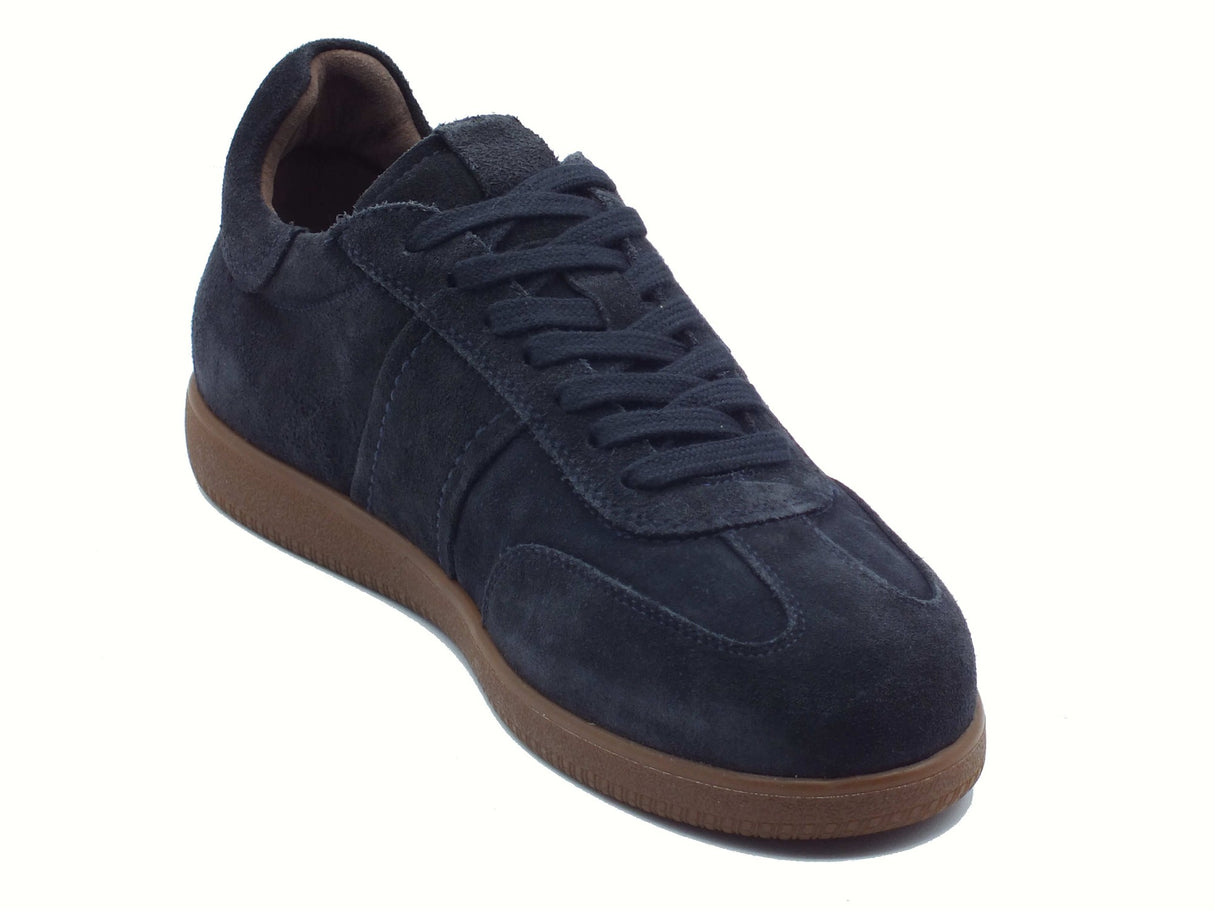 Nero Giardini NeroGiardini I500890U Arold Blu Sneakers Sportive per Uomo in nabuk con lacci Arold Blu
