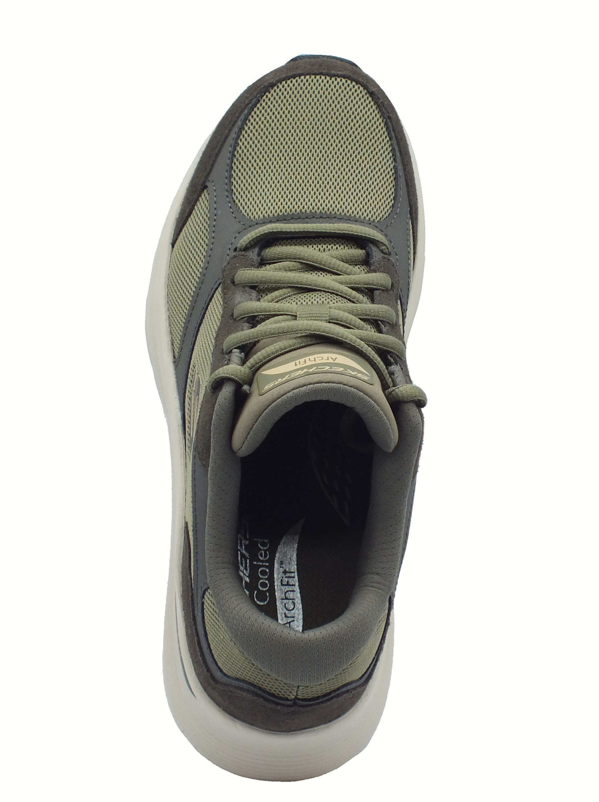 Skechers Skechers Sportive Uomo 232702 Arch-Fit The Keep Olive sintetico verde Olive