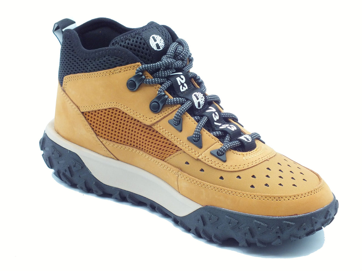 Timberland Timberland 0A5TPC Greenstride motion mid lace Wheat Scarponcini per Uomo in pelle Wheat