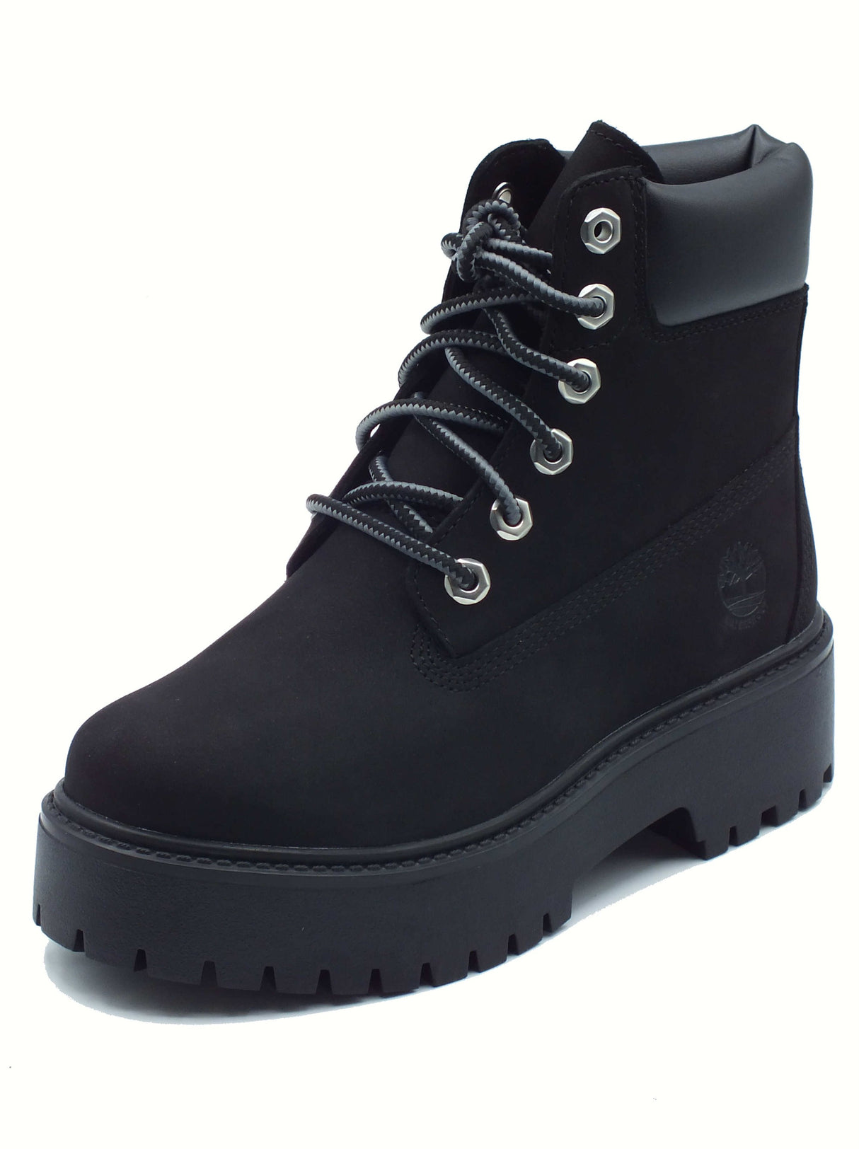 Timberland Timberland 1A5RH5 Stone Street Black Scarponcini Donna in nabuk nero Black
