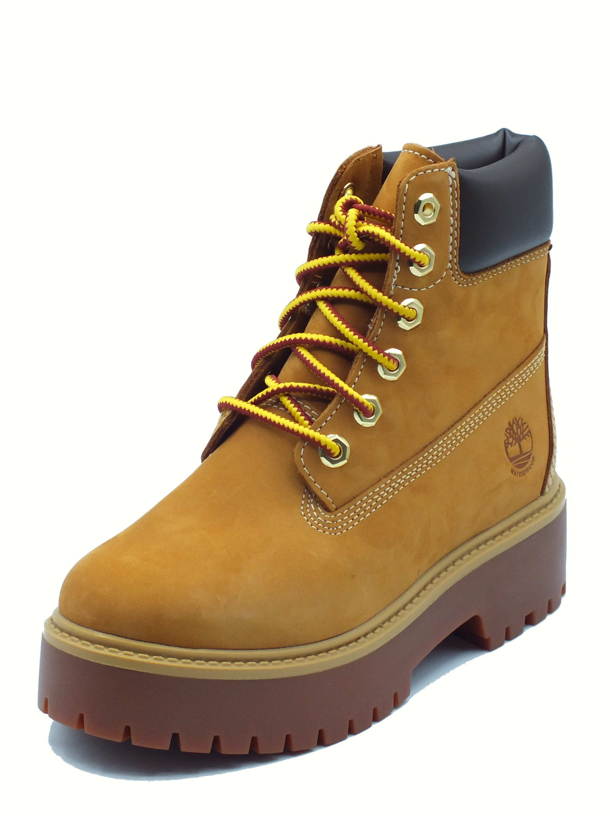 Timberland Timberland Scarponcini Donna 1A5RJD Stone Street Wheat pelle giallo Wheat