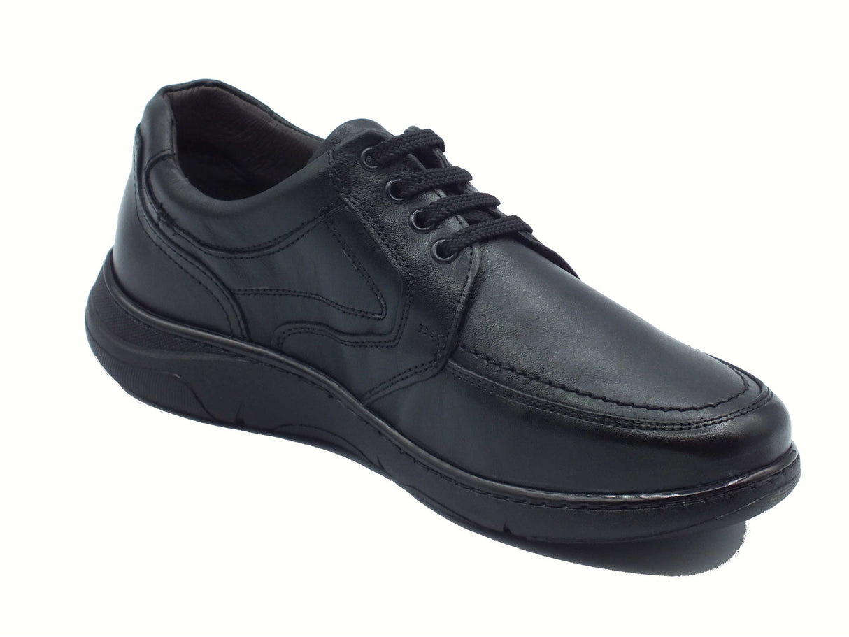 Zen Zen 99006 Nero Scarponcini per Uomo in pelle flex light eco friendly memory Nero