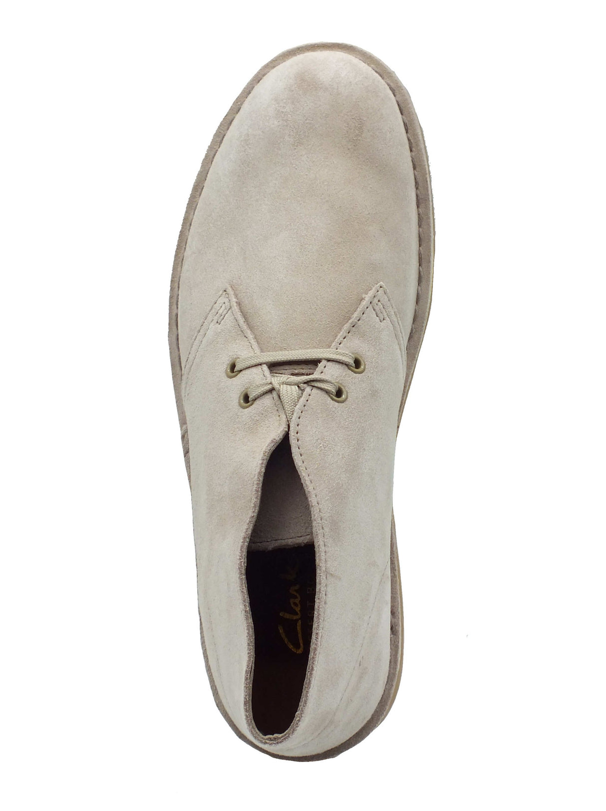 Clarks Clarks Scarpe Uomo Desert Bt Evo Sand Suede pelle beige Sand Suede