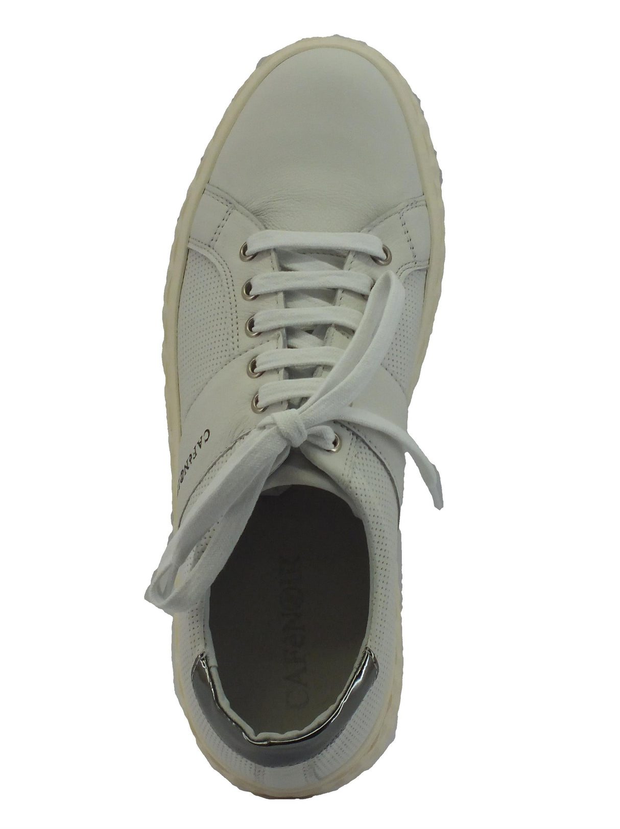 CafèNoir Scarpe CafèNoir sportive in pelle bianca Bianco