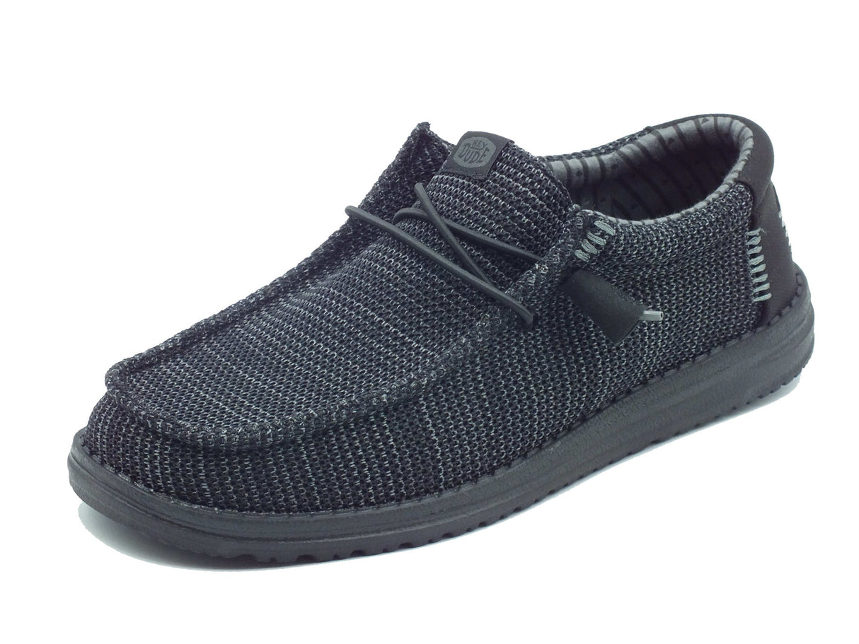 Hey Dude Hey Dude Scarpe Uomo 41898 Wally Strecht Sox Black sintetico nero Black