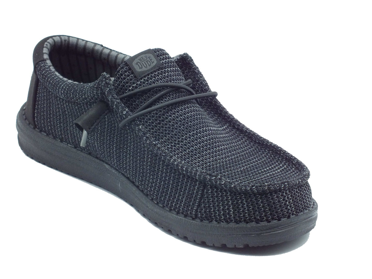 Hey Dude Hey Dude Scarpe Uomo 41898 Wally Strecht Sox Black sintetico nero Black
