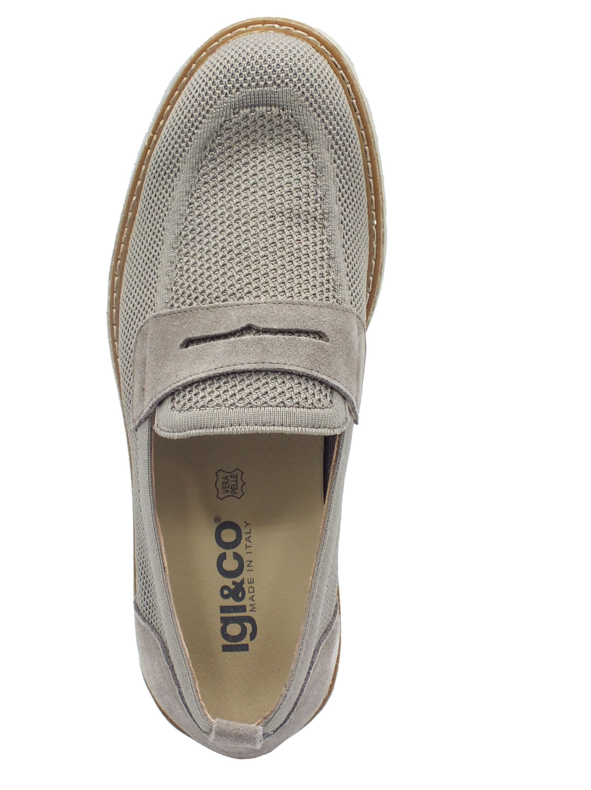 Igi&Co Igi&Co Mocassini Uomo 1103911 T.Recy Peltro sintetico grigio grigio