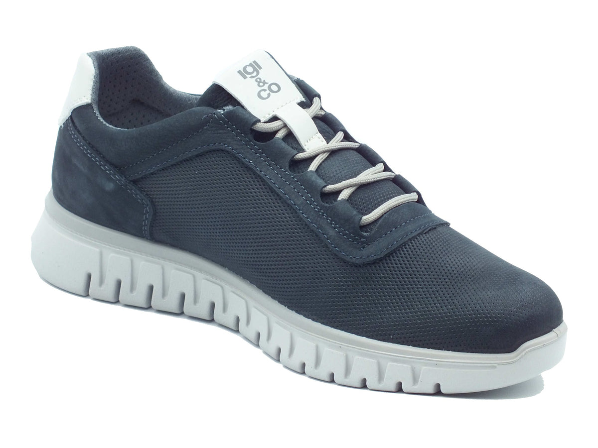 Igi&Co Igi&Co Scarpe Uomo 1111111 Nabuk Blu pelle blu Blu