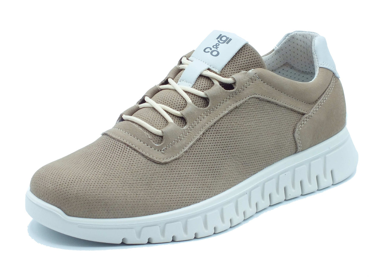 Igi&Co Igi&Co Scarpe Uomo 1111133 Nabuk Nocciola pelle marrone Nocciola