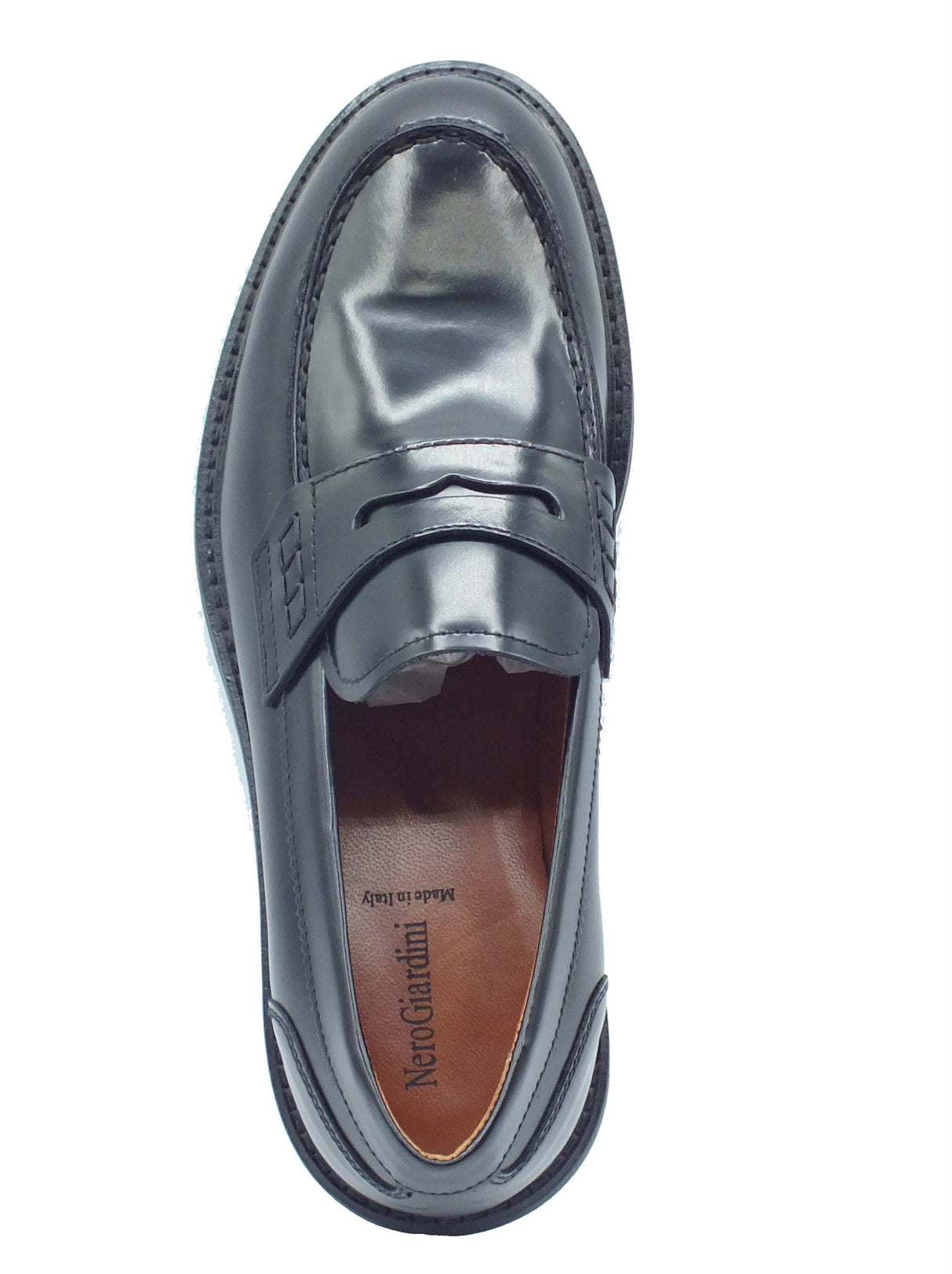 Nero Giardini Nero Giardini Mocassini Uomo E500600U Wembley Nero pelle nero Nero