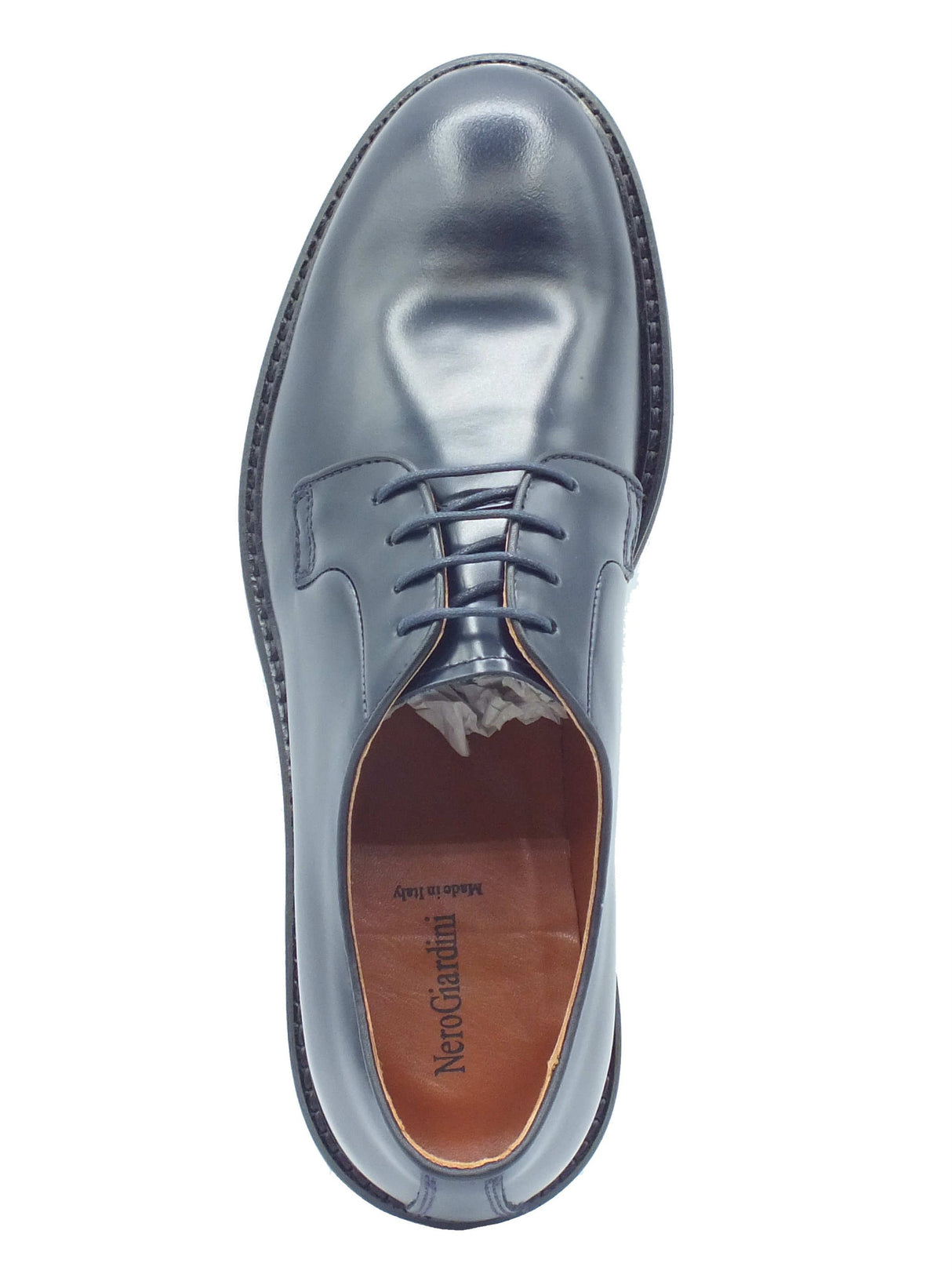 Nero Giardini Nero Giardini Eleganti Uomo E500601U Wembley Blu pelle blu Blu