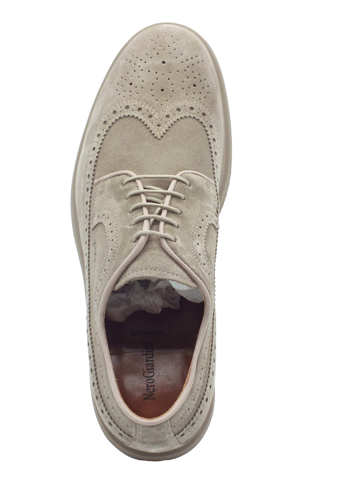 Nero Giardini Nero Giardini Eleganti Uomo E500611U Arold Col. Argilla pelle beige Argilla