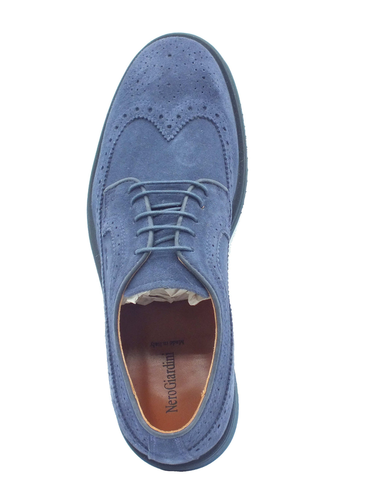 Nero Giardini Nero Giardini Eleganti Uomo E500611U Colorado Indaco pelle blu blu