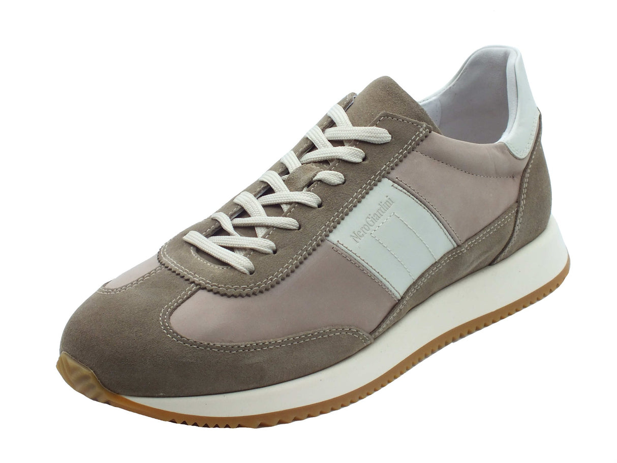 Nero Giardini Nero Giardini Sportive Uomo E601110U Arold Nepal Argilla pelle beige Argilla